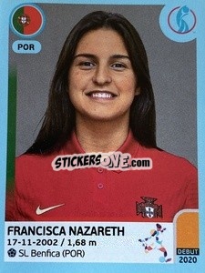Figurina Francisca Nazareth - UEFA Women's Euro England 2022 n. 254 - Panini