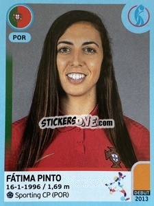 Cromo Fátima Pinto - UEFA Women's Euro England 2022 - Panini