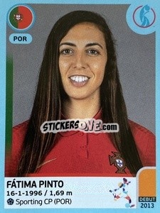 Sticker Fátima Pinto - UEFA Women's Euro England 2022 n. 255 - Panini