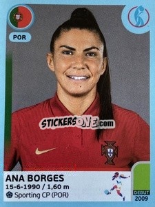 Cromo Ana Borges - UEFA Women's Euro England 2022 - Panini