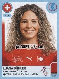Sticker Luana Bühler - UEFA Women's Euro England 2022 n. 265 - Panini