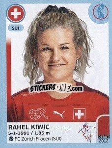 Sticker Rahel Kiwic - UEFA Women's Euro England 2022 n. 268 - Panini