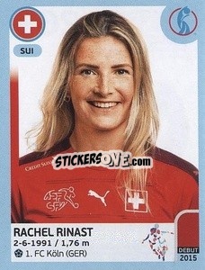 Sticker Rachel Rinast - UEFA Women's Euro England 2022 n. 269 - Panini