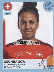 Sticker Coumba Sow - UEFA Women's Euro England 2022 - Panini