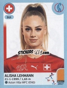 Figurina Alisha Lehmann - UEFA Women's Euro England 2022 - Panini