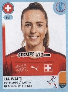 Sticker Lia Wälti - UEFA Women's Euro England 2022 - Panini