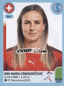 Sticker Ana Maria Crnogorčević - UEFA Women's Euro England 2022 n. 279 - Panini