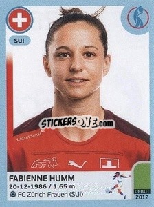 Sticker Fabienne Humm - UEFA Women's Euro England 2022 - Panini