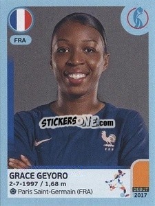 Cromo Grace Geyoro - UEFA Women's Euro England 2022 - Panini