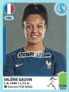Sticker Valérie Gauvin - UEFA Women's Euro England 2022 - Panini