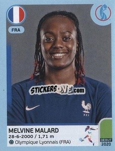 Cromo Melvine Malard - UEFA Women's Euro England 2022 - Panini