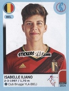 Sticker Isabelle Iliano - UEFA Women's Euro England 2022 n. 328 - Panini