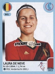 Cromo Laura De Neve - UEFA Women's Euro England 2022 n. 330 - Panini