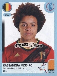 Cromo Kassandra Missipo - UEFA Women's Euro England 2022 - Panini