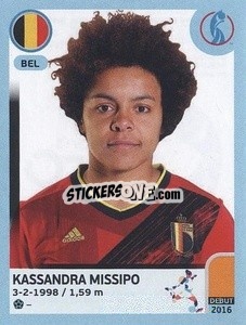 Sticker Kassandra Missipo - UEFA Women's Euro England 2022 n. 335 - Panini