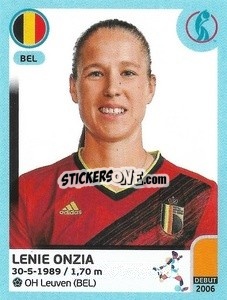 Cromo Lenie Onzia - UEFA Women's Euro England 2022 n. 337 - Panini