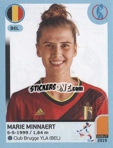 Sticker Marie Minnaert - UEFA Women's Euro England 2022 - Panini