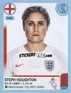 Sticker Steph Houghton - UEFA Women's Euro England 2022 n. 34 - Panini