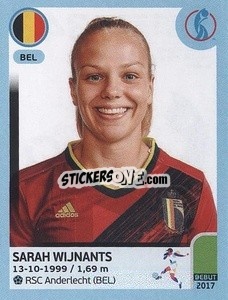 Cromo Sarah Wijnants - UEFA Women's Euro England 2022 - Panini