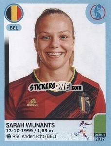 Sticker Sarah Wijnants - UEFA Women's Euro England 2022 n. 342 - Panini