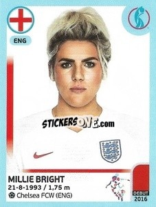 Sticker Millie Bright - UEFA Women's Euro England 2022 - Panini