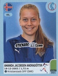 Figurina Amanda Jacobsen Andradóttir