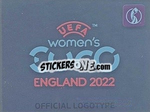 Sticker Official Logotype - UEFA Women's Euro England 2022 - Panini