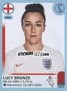 Sticker Lucy Bronze - UEFA Women's Euro England 2022 n. 40 - Panini