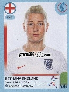 Sticker Bethany England - UEFA Women's Euro England 2022 n. 46 - Panini