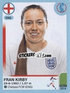 Sticker Fran Kirby - UEFA Women's Euro England 2022 n. 47 - Panini
