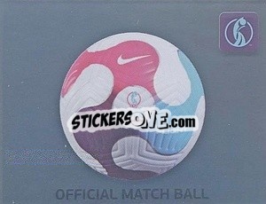 Sticker Official Match Ball - UEFA Women's Euro England 2022 - Panini