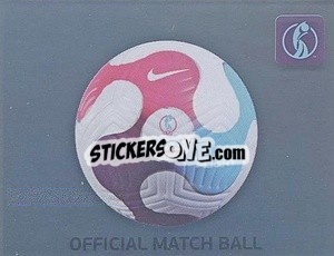Sticker Official Match Ball - UEFA Women's Euro England 2022 n. 5 - Panini