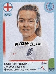 Sticker Lauren Hemp - UEFA Women's Euro England 2022 - Panini