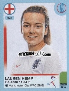 Sticker Lauren Hemp - UEFA Women's Euro England 2022 n. 50 - Panini