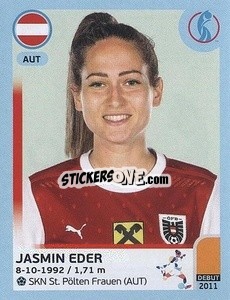 Sticker Jasmin Eder - UEFA Women's Euro England 2022 n. 68 - Panini