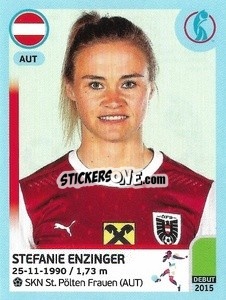 Sticker Stefanie Enzinger - UEFA Women's Euro England 2022 - Panini