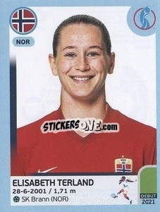 Sticker Elisabeth Terland - UEFA Women's Euro England 2022 - Panini