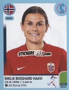 Cromo Emilie Bosshard Haavi - UEFA Women's Euro England 2022 - Panini