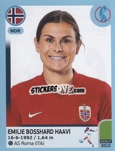 Sticker Emilie Bosshard Haavi - UEFA Women's Euro England 2022 n. 93 - Panini