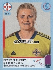 Sticker Becky Flaherty - UEFA Women's Euro England 2022 n. 96 - Panini