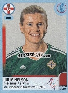 Sticker Julie Nelson - UEFA Women's Euro England 2022 - Panini