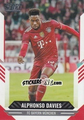 Sticker Alphonso Davies - Score FIFA 2021-2022 n. 174 - Panini