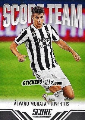 Sticker Alvaro Morata - Score FIFA 2021-2022 - Panini