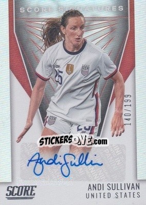Figurina Andi Sullivan - Score FIFA 2021-2022 n. SS39 - Panini