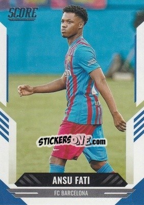 Sticker Ansu Fati - Score FIFA 2021-2022 n. 142 - Panini