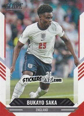 Sticker Bukayo Saka - Score FIFA 2021-2022 n. 76 - Panini