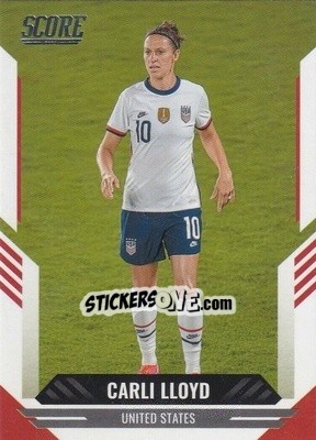 Sticker Carli Lloyd - Score FIFA 2021-2022 n. 50 - Panini