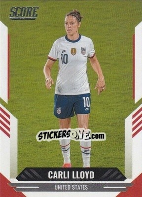 Figurina Carli Lloyd - Score FIFA 2021-2022 - Panini