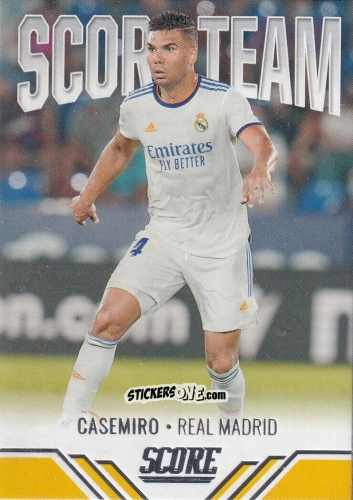 Cromo Casemiro - Score FIFA 2021-2022 n. ST14 - Panini