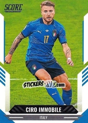 Cromo Ciro Immobile - Score FIFA 2021-2022 - Panini